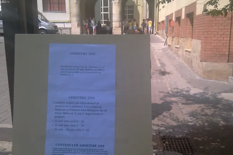 Admitere UMF Cluj 2010: Inscrierile se pot face in perioada 13-17 septembrie. VEZI aici detalii!
