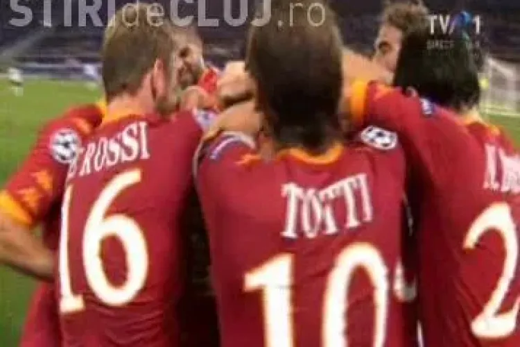 Gol Mexes in minutul 68 - AS Roma - CFR Cluj 1-0 / VIDEO 