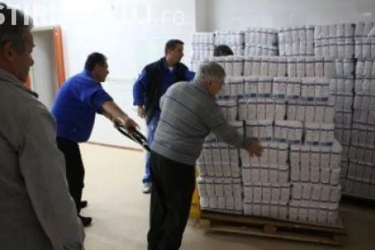 Clujenii isi pot ridica de astazi alimentele oferite de Uniunea Europeana