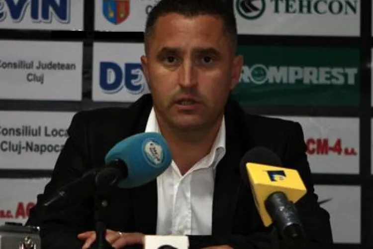 Marian Pana despre meciul cu CFR Cluj: "CFR e o echipa puternica, dar nu exista o favorita in acest meci"