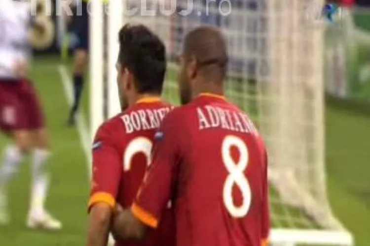 Gol Borriello! AS Roma - CFR Cluj 2-1 / VIDEO