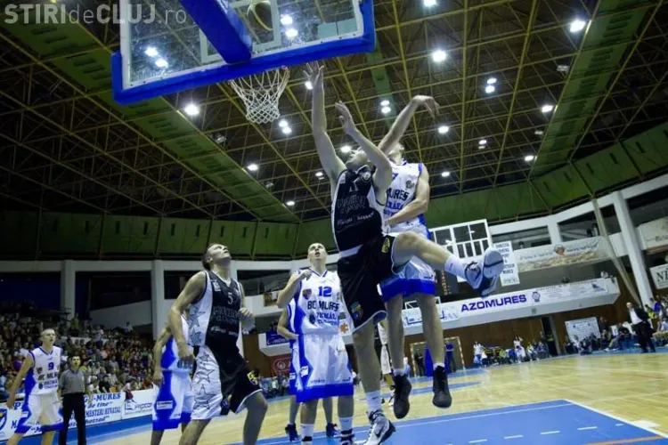 U Mobitelco BT Cluj - BC Mures  65 - 66. Clujenii rateaza calificarea in Cupa Romaniei