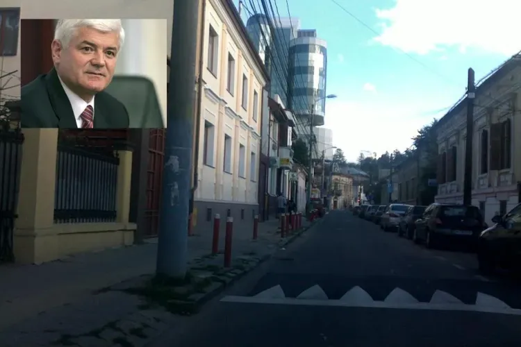 "Vulpea" Virgil Ardelean si-a "comandat" un prag de sol in fata vilei de doua milioane de euro de pe strada Eminescu