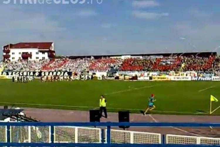 Galeria U Cluj, al doisprezecelea jucator in derby -ul cu CFR Cluj! VEZI un filmulet de pe YOUTUBE! VIDEO