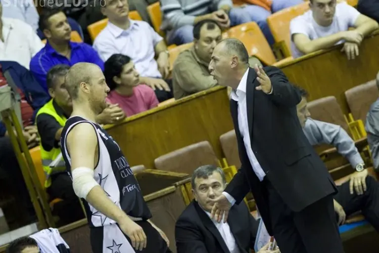 Marcel Tenter ii ameninta pe jucatori cu amenzi dupa ratarea calificarii in fata BC Mures