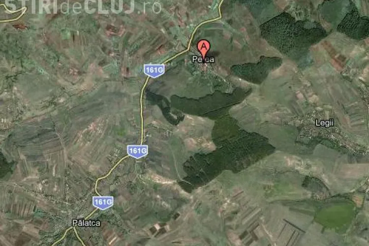 Masina furata de la Iulius Mall Cluj, gasita  abandonata la Petea