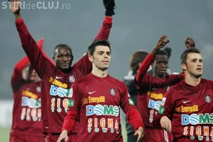 CFR Cluj infrunta FCM Targu Mures, duminica de la ora 18.00