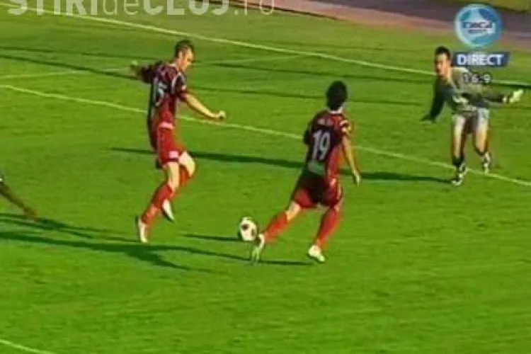 Bud a ratat singur cu Hutanu a ratat un gol ca si facut (min' 74) U Cluj - CFR Cluj