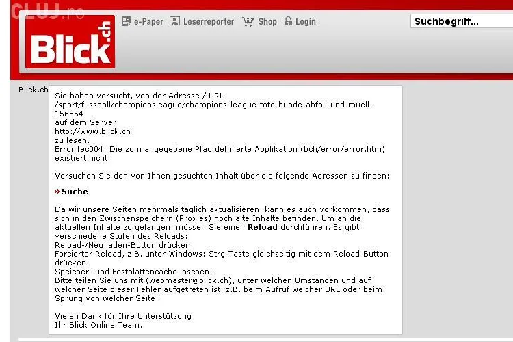 Blick a sters articolul despre Cluj, in care orasul este comparat cu unul din Africa! Fotografiile, insa, nu! VEZI AICI linkul!