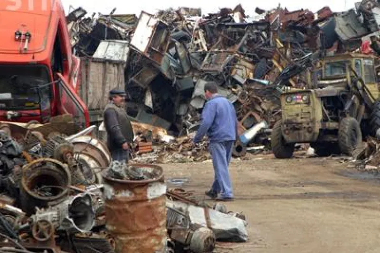 Patru firme de fier vechi, inchise de inspectorii OPC Cluj