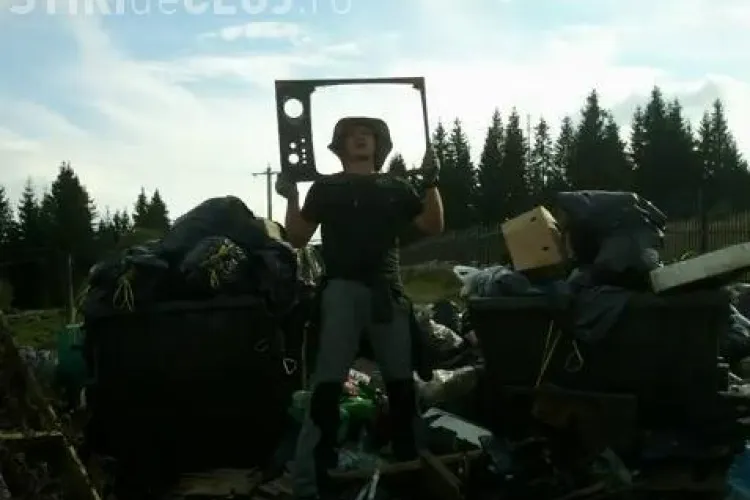 Muntii nostri gunoi poarta! Deseurile de la Belis-Fantanele au fost stranse in campania "Let's do it Romania" - VIDEO