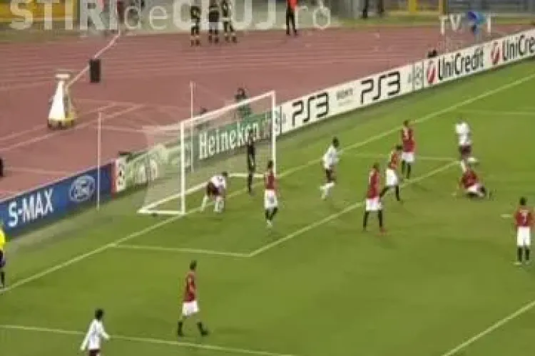 Gol Ionut Rada - AS Roma - CFR Cluj 1-2 / VIDEO