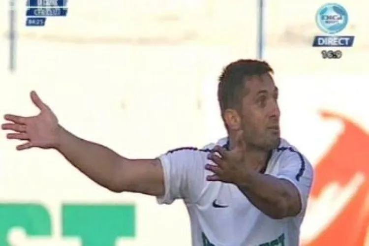 Claudiu Niculescu a ratat o mare ocazie in minutul 84. Stancioiu l-a blocat - VIDEO