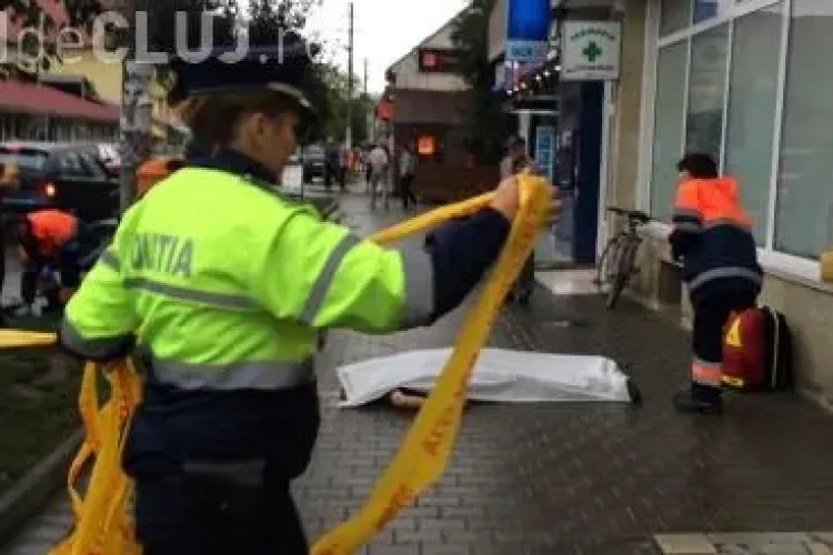 Un clujean cu probleme psihice s-a aruncat de la etaj! Fiul lui a asistat la tragedie