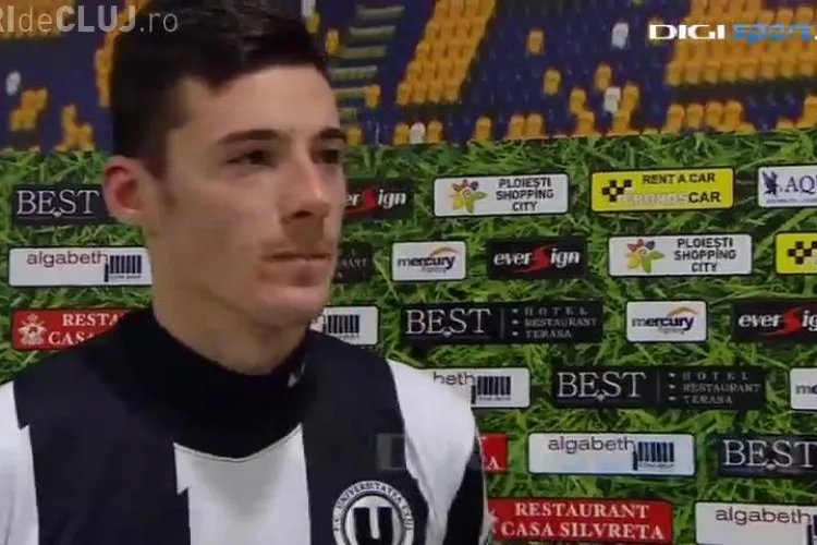 Valentin Lemnaru regretă plecarea de la ”U” Cluj: Am avut doar de pierdut la Steaua