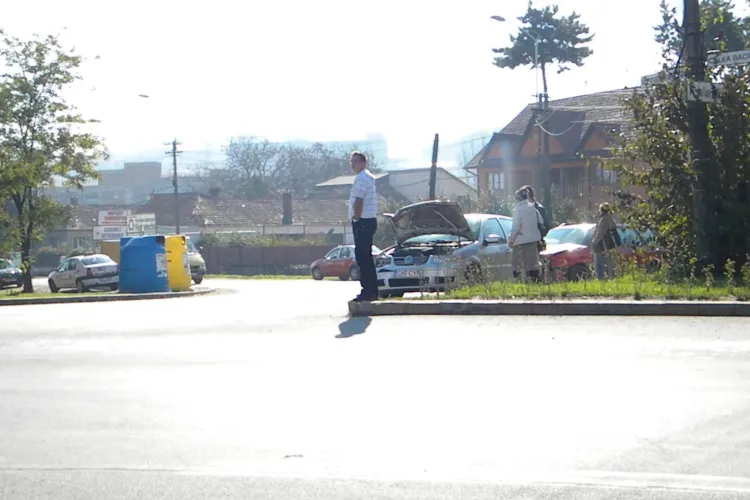 Un nou accident pe Coposu și strada Calea Baciului! Poliția Rutieră Cluj nu are soluții?