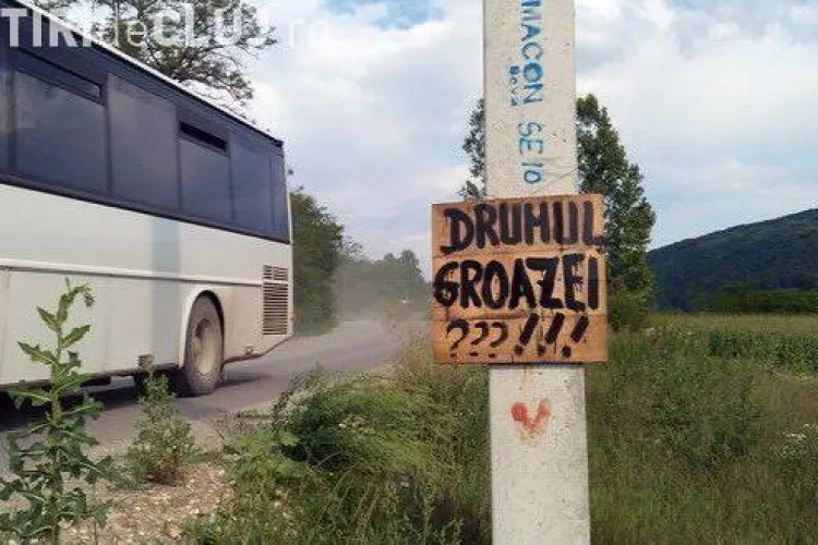 Seplecan: De luni începe asfaltarea drumului județean Gherla - Fizeșu Gherlii - Țaga