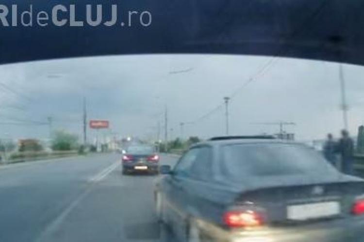 BMW -iști în acțiune la Cluj! Se cred James Bond - VIDEO