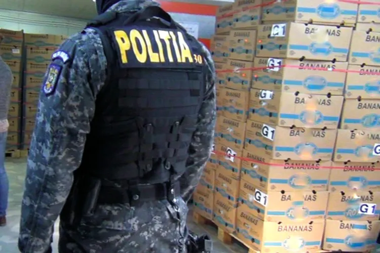 Două persoane reținute la Cluj în urma perchezițiilor la comercianții de banane