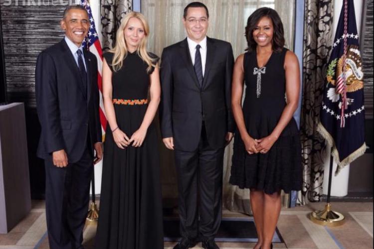 A fost analizată fotografia familiei Ponta cu Obama: Arată ca doi provinciali