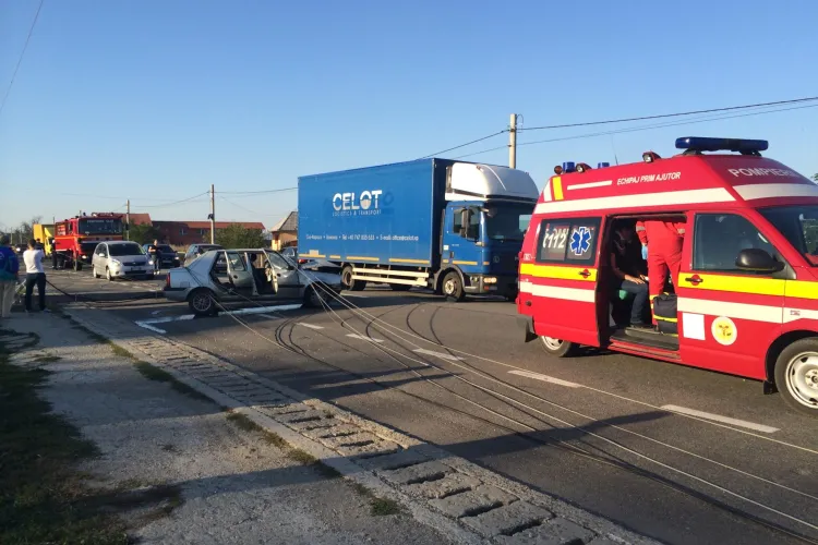 Accident rutier la Nima. Patru oameni au ajuns în spital - FOTO