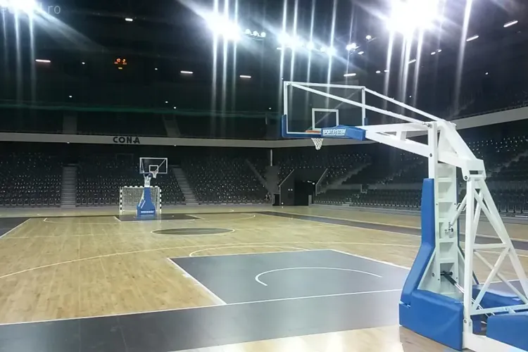 Sala Polivalentă este finalizată! Vezi cum arată - IMAGINI VIDEO ÎN PREMIERĂ