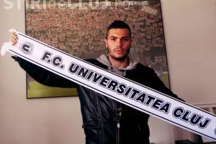 Florent Sauvadet a ”fugit” de la ”U” Cluj. S-a întors în Franța fără să spună nimic