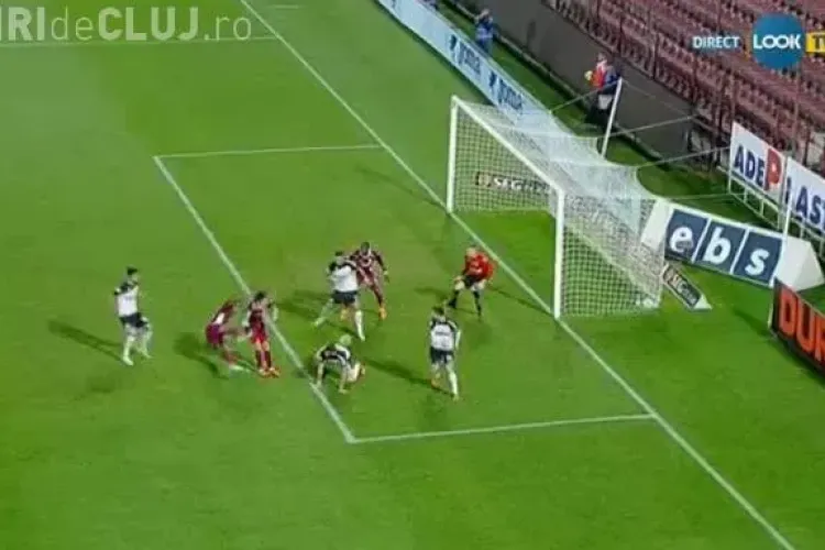 CFR Cluj - U Cluj 1-0 - VIDEO - Golul a venit cu 20 de secunde înainte de final 