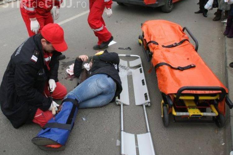 Accident pe Constantin Brâncuși! O minoră a fost lovită de o șoferiță