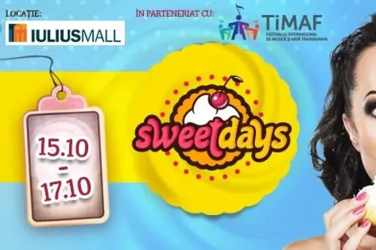 Cea de-a treia ediție a târgului de dulciuri ”Sweet Days” are loc în această săptămână la Cluj