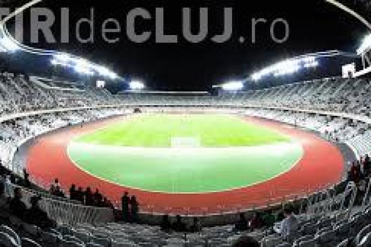 Meci de fotbal pe Cluj Arena între naționala României și naționala Danemarcei