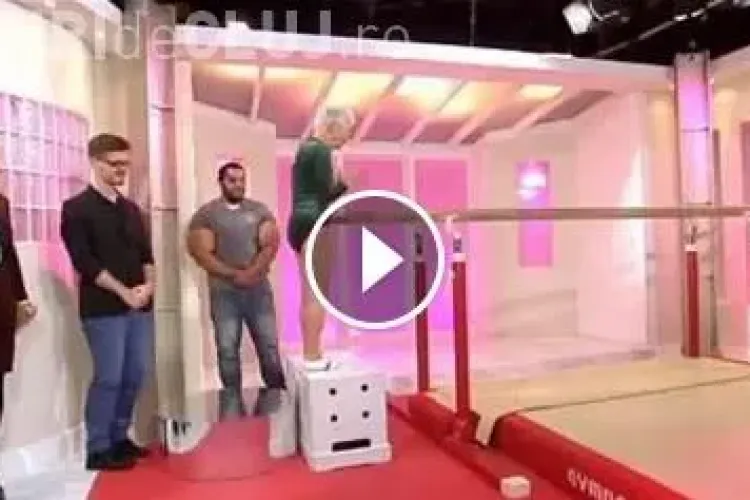 Bunica gimnastă! A evoluat la paralele într-un mod INCREDIBIL - VIDEO