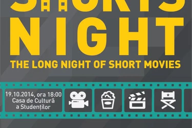 Shorts Night! Clujenii sunt invitați la o seară dedicată filmelor de scurt metraj 
