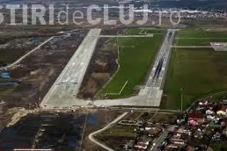 O firmă privată a întăbulat parcarea avioanelor de la Aeroportul Cluj - VIDEO