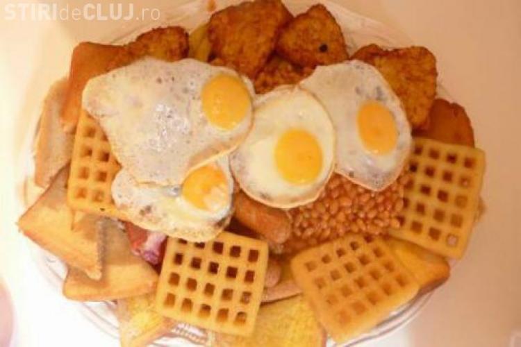 Cum arată micul dejun de 8.000 de calorii. Nimeni nu l-a terminat până acum FOTO