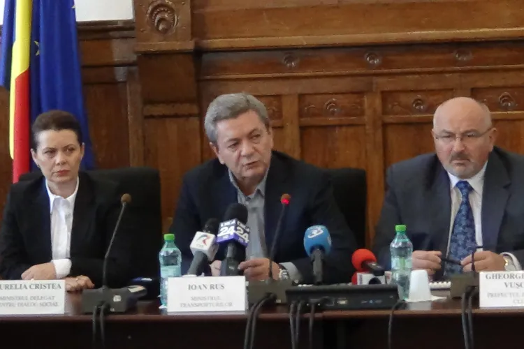 Ministrul Transporturilor, Ioan Rus, întrebat cât face pe drum de la București la Cluj. Ce a RĂSPUNS?