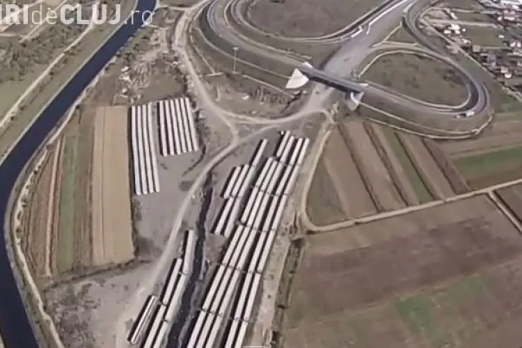 Tronsonul de autostradă Gilău - Nădășelu va fi o nouă centură a Clujului