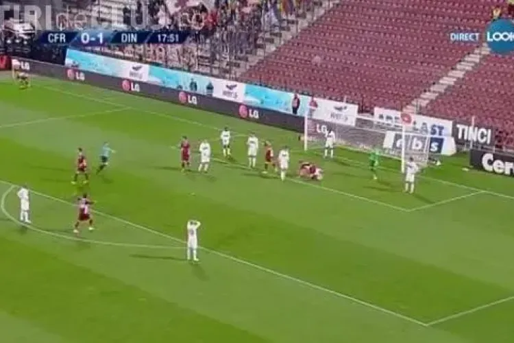 CFR Cluj - Dinamo 2-1 REZUMAT VIDEO - Clujenii joacă fotbal și fără salarii
