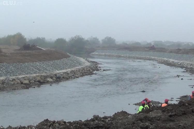 Someșul navigabil la Cluj! Albia râului va avea o lățime de minim 42 de metri - VIDEO
