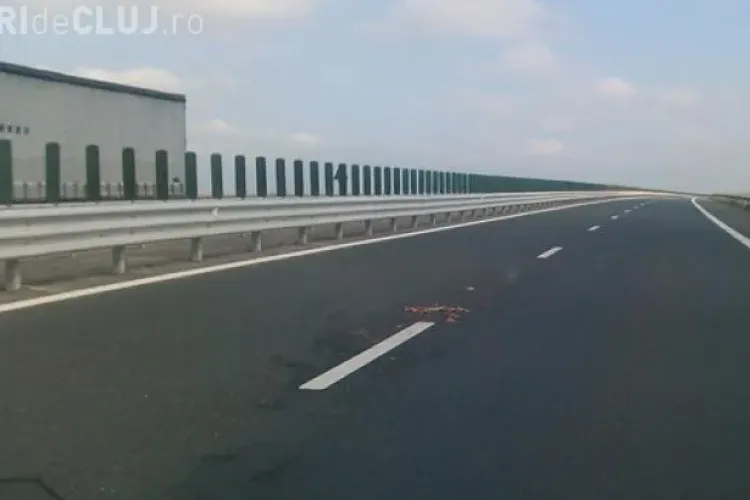 Incident NEOBIȘNUIT pe Autostrada Transilvania