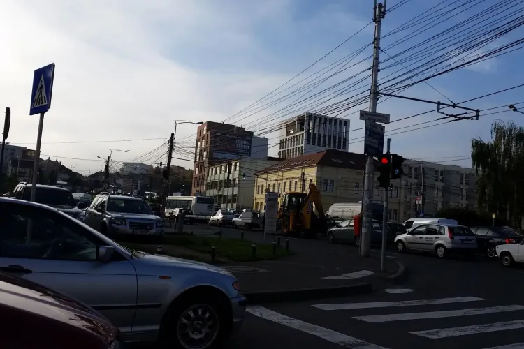 Trafic INFERNAL spre Calea Turzii FOTO