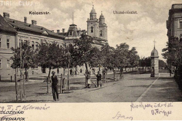 Clujul în 1909: ”Existau pe strazi cismele si oameni care curatau” - FOTO