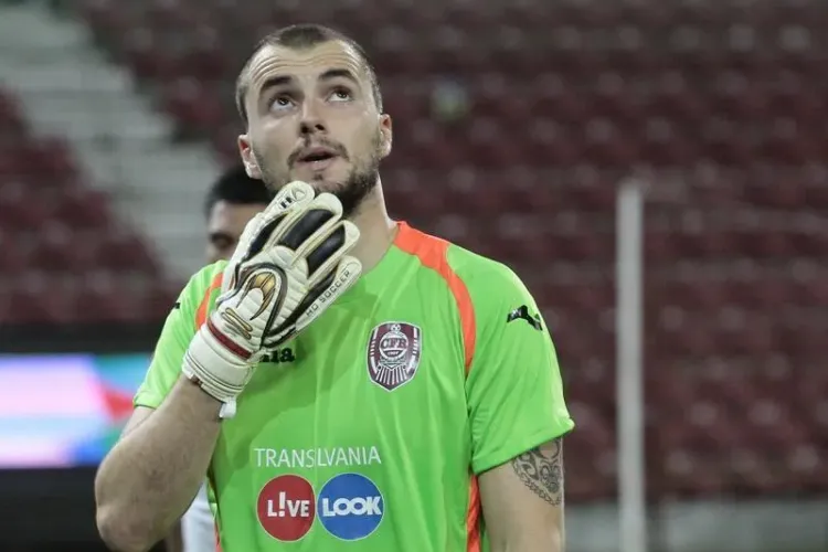 Portarul CFR-ului a făcut ”aroganțe” cu rapidiștii în Cupa României. Ce i-a spus lui Pancu înainte de penalty