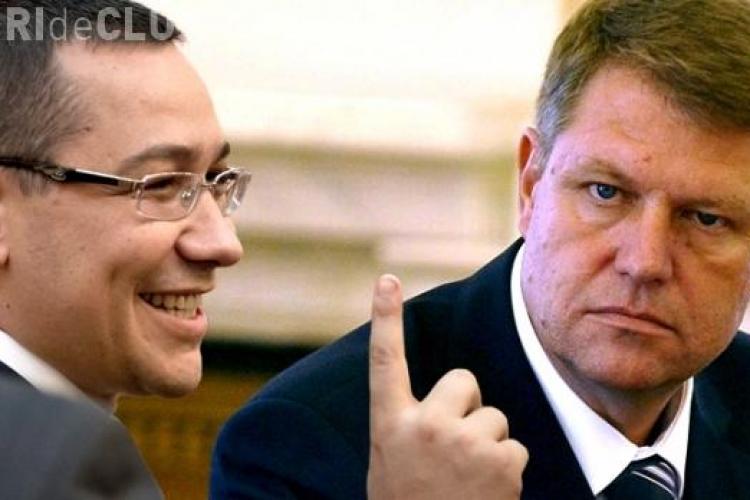Victor Ponta îl cheamă pe Klaus Iohannis la patru dezbateri televizate