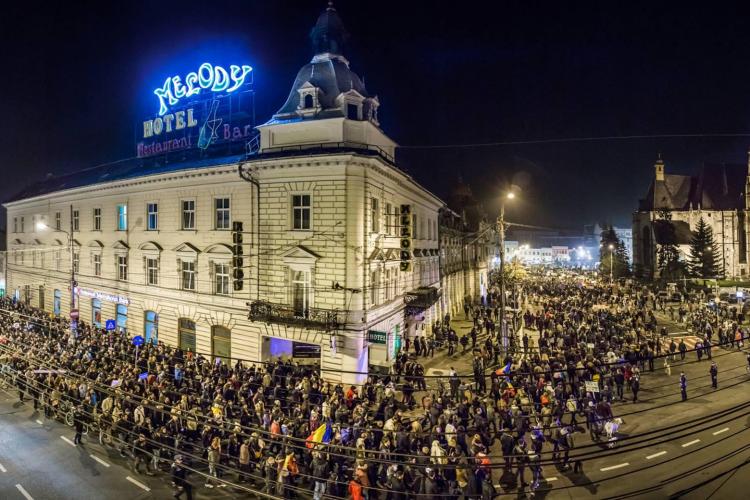 Nou protest Anti Ponta la Cluj! Către POLITICIENI și AGITATORI: STAȚI ACASĂ!