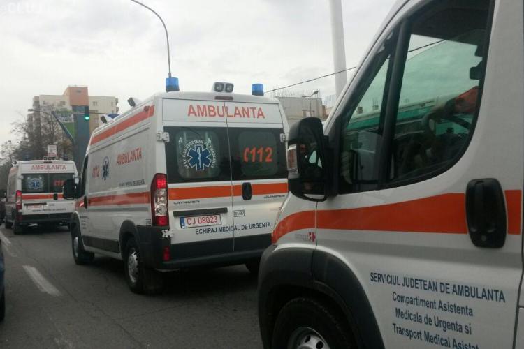 O nouă serie de ambulanțe a fost predată la Cluj pentru serviciile UPU din țară. au făcut ”paradă” cu ele prin oraș FOTO