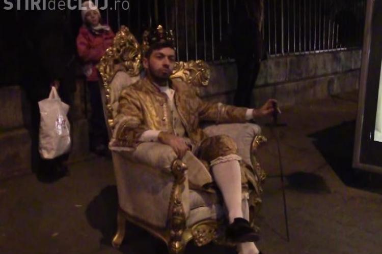 King Bravo a defilat prin Cluj cu tot cu suită - VIDEO