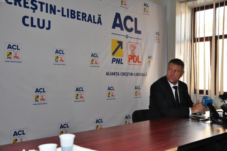 Iohannis a fost întrebat la Cluj ce le spune celor care îi zic că ”abia vorbește”