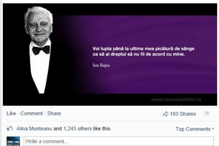 Victor Ponta: ”În 1990, primul meu vot a fost pentru Ion Rațiu”