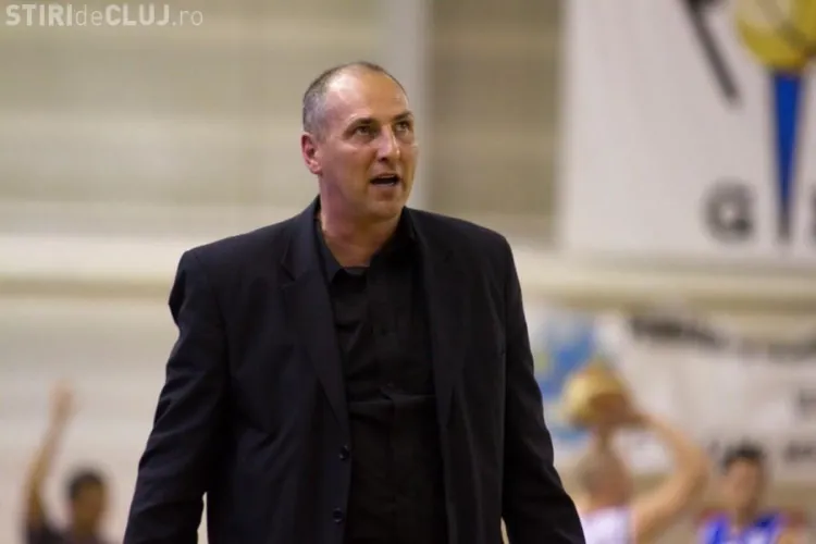 Marcel Țenter pus antrenor la U Banca Transilvania